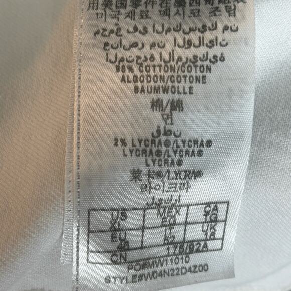 GUESS Los Angeles 1981 White Denim Jacket Women’s XL Stretch Cotton - Picture 11 of 11